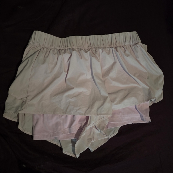 Blogilates Popflex Target Plus Size Pink Ruffle Short XL - Picture 3 of 5